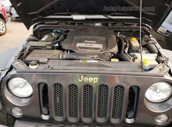 1C4BJWDG0GL190228 2016 JEEP WRANGLER Charcoal Вид задньої частини салону
