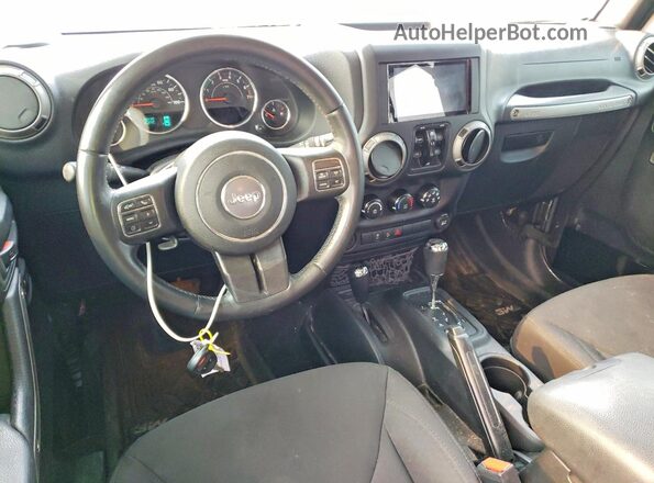 1C4BJWDG0GL190228 2016 JEEP WRANGLER Charcoal Вид панелі приладів