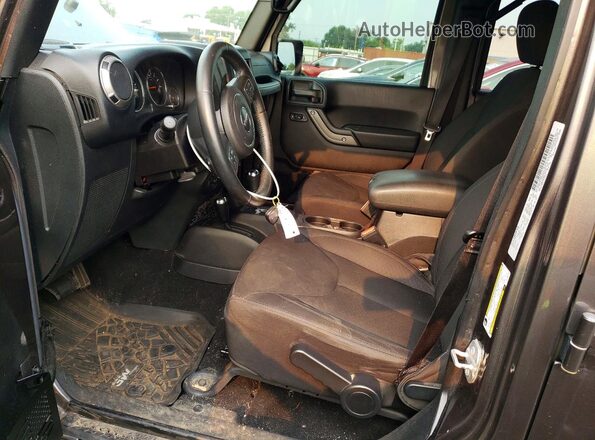 1C4BJWDG0GL190228 2016 JEEP WRANGLER Charcoal Вид салону спереду