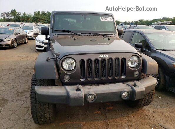 1C4BJWDG0GL190228 2016 JEEP WRANGLER Charcoal Вид спереду
