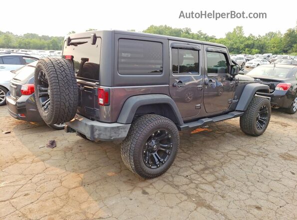 1C4BJWDG0GL190228 2016 JEEP WRANGLER Charcoal Задня права чверть