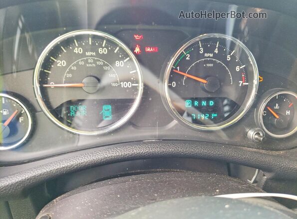 1C4BJWDG0GL190228 2016 JEEP WRANGLER Charcoal Вид щитка приладів