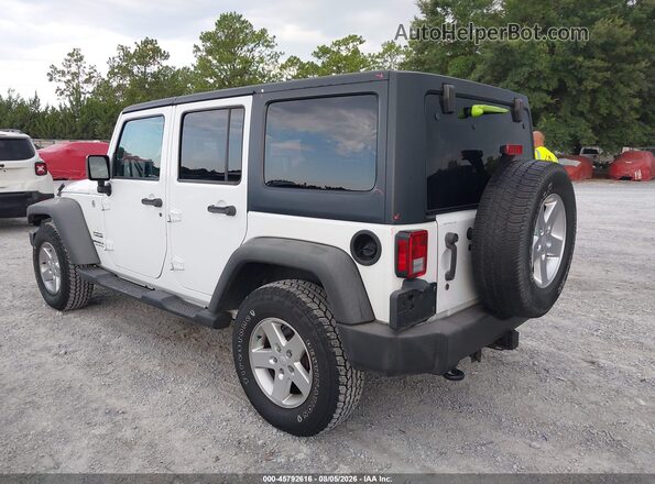 1C4BJWDG0GL196983 2016 JEEP WRANGLER UNLIMITED White Rear left