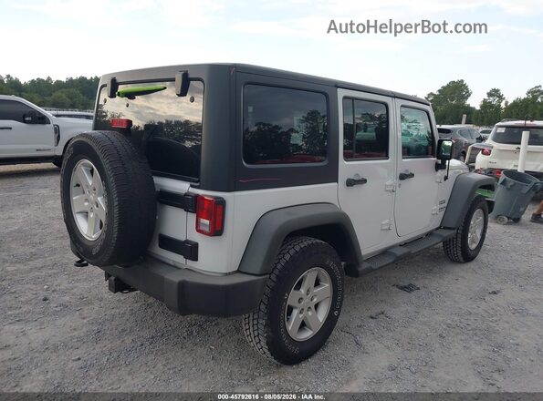 1C4BJWDG0GL196983 2016 JEEP WRANGLER UNLIMITED White Rear right