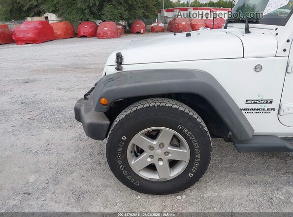 1C4BJWDG0GL196983 2016 JEEP WRANGLER UNLIMITED White 