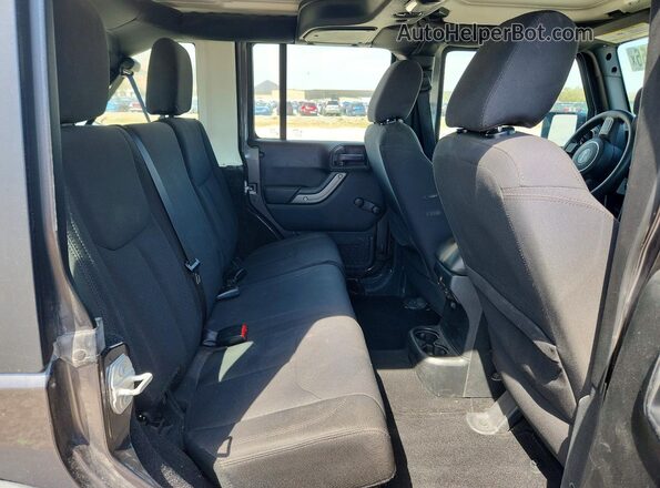 1C4BJWDG0GL312151 2016 JEEP WRANGLER Серый Вид задних сидений