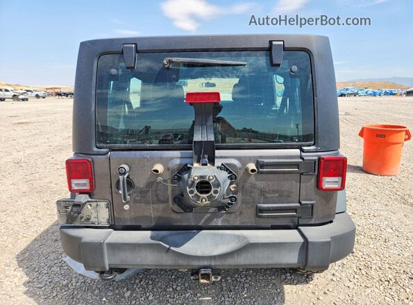 1C4BJWDG0GL312151 2016 JEEP WRANGLER Серый Вид сзади