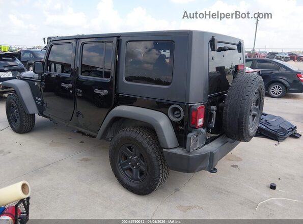 1C4BJWDG1GL118549 2016 JEEP WRANGLER UNLIMITED Black უკანა მარცხენა