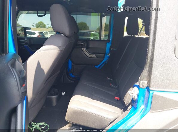 1C4BJWDG1GL215315 2016 JEEP WRANGLER UNLIMITED Blue VIN կոդի պիտակի տեսք