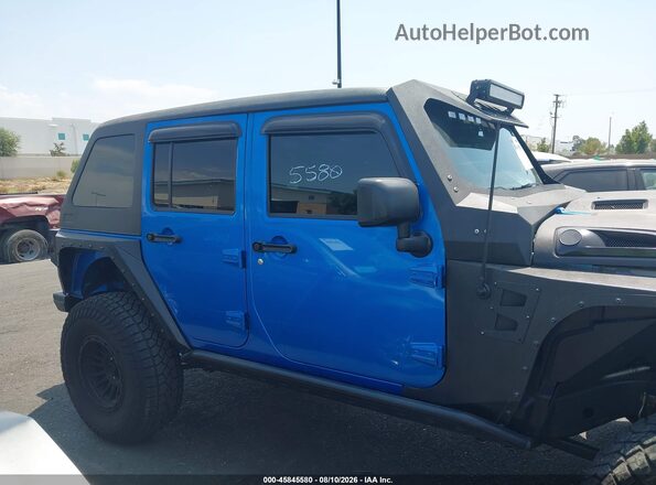 1C4BJWDG1GL215315 2016 JEEP WRANGLER UNLIMITED Blue Սալոնի հետևի տեսք