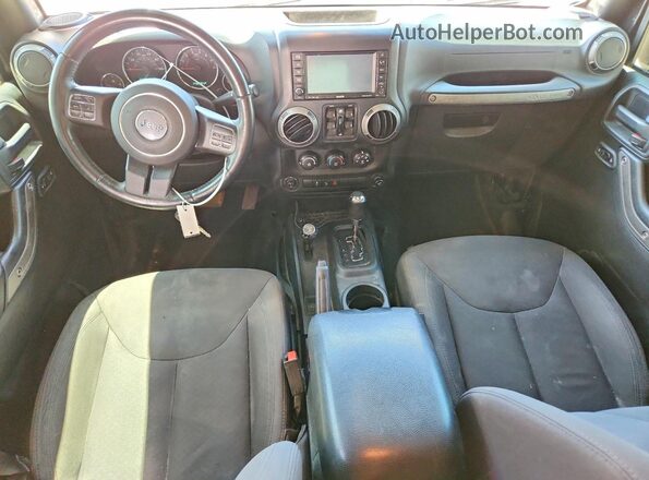 1C4BJWDG1GL224449 2016 JEEP WRANGLER Black Вид панелі приладів