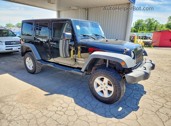 1C4BJWDG1GL224449 2016 JEEP WRANGLER Black Передня права чверть