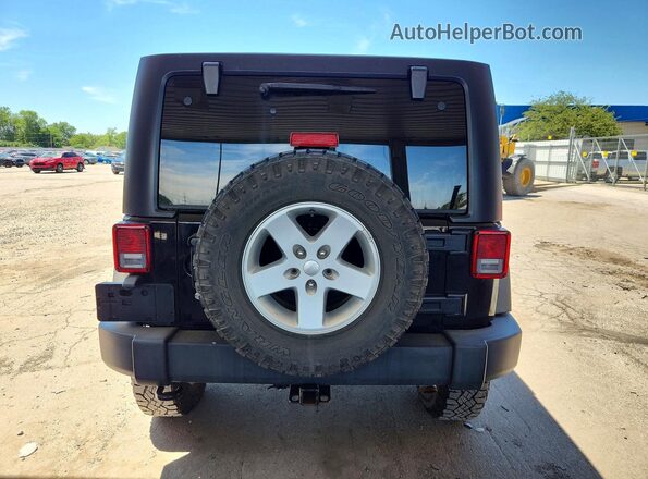 1C4BJWDG1GL224449 2016 JEEP WRANGLER Black Вид ззаду