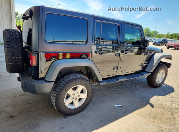 1C4BJWDG1GL224449 2016 JEEP WRANGLER Black Задня права чверть