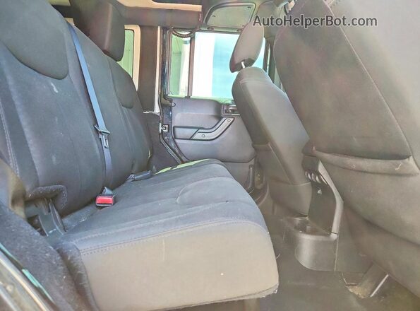 1C4BJWDG1GL224449 2016 JEEP WRANGLER Black Вид задніх сидінь