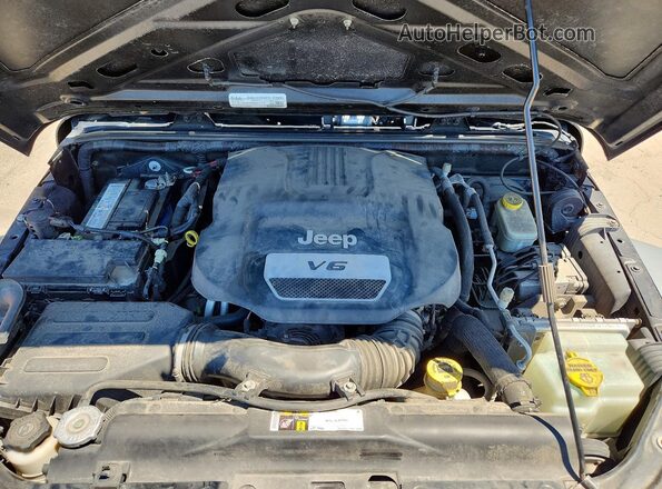1C4BJWDG1GL224449 2016 JEEP WRANGLER Black Вид задньої частини салону
