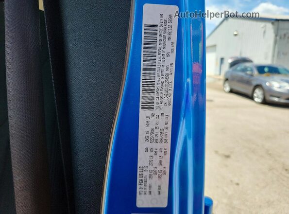 1C4BJWDG1GL270928 2016 JEEP WRANGLER Blue Vista de la etiqueta del VIN