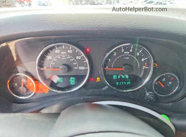 1C4BJWDG1HL615456 2017 JEEP WRANGLER Gray Սարքավորումների վահանակի տեսք