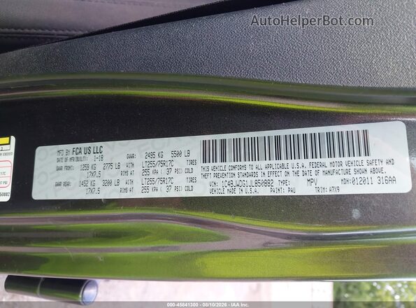 1C4BJWDG1JL850882 2018 JEEP WRANGLER Silver Engine compartment view
