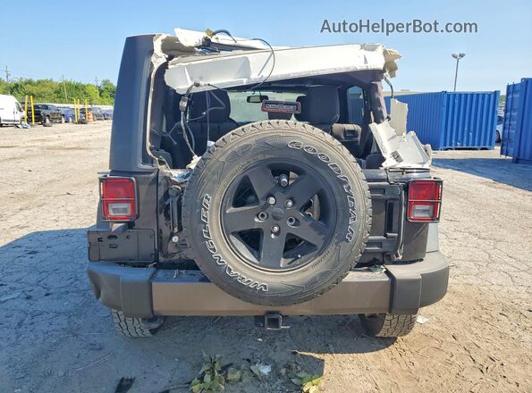 1C4BJWDG2GL115322 2016 JEEP WRANGLER Black Вид ззаду