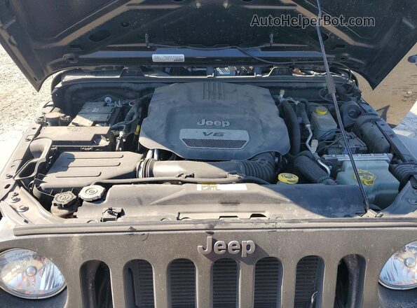 1C4BJWDG2GL115322 2016 JEEP WRANGLER Black Вид підкапотного простору