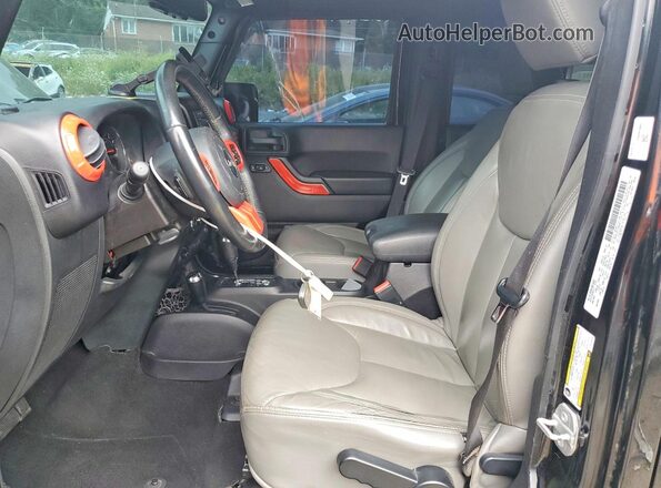 1C4BJWDG2GL116745 2016 JEEP WRANGLER Black წინა სალონის ხედი