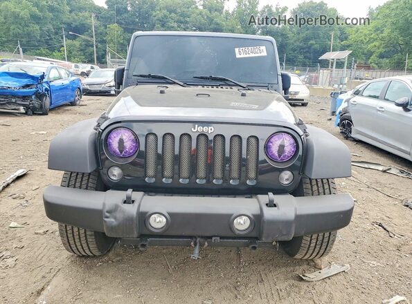 1C4BJWDG2GL116745 2016 JEEP WRANGLER Black წინა ხედი