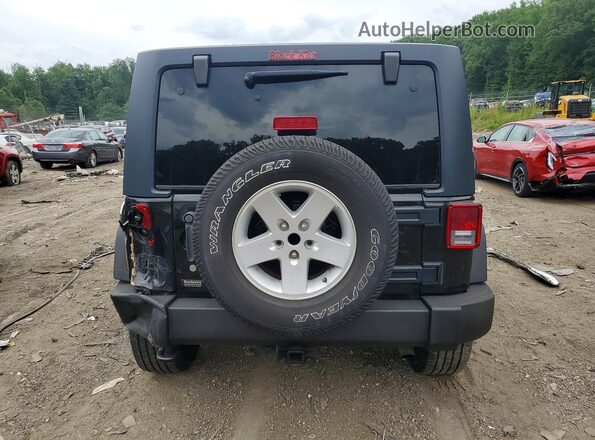 1C4BJWDG2GL116745 2016 JEEP WRANGLER Black უკანა ხედი