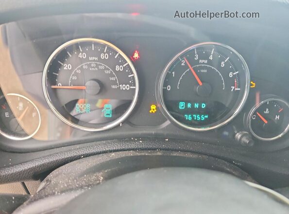1C4BJWDG2GL209801 2016 JEEP WRANGLER White Սարքավորումների վահանակի տեսք