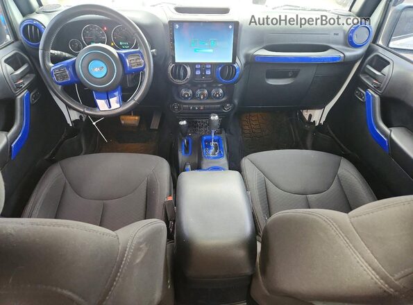 1C4BJWDG2GL209801 2016 JEEP WRANGLER White Առջևի վահանակի տեսք