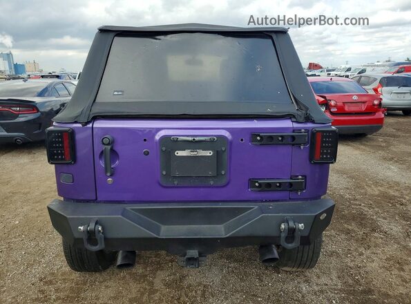 1C4BJWDG2HL715260 2017 JEEP WRANGLER Purple Widok z tyłu