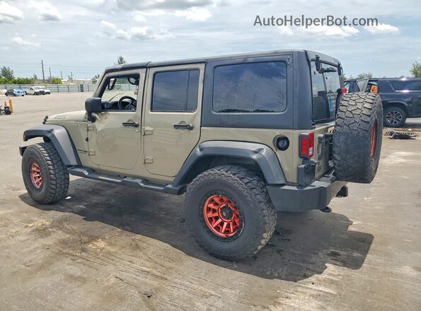 1C4BJWDG2JL805174 2018 JEEP WRANGLER Brown უკანა მარცხენა