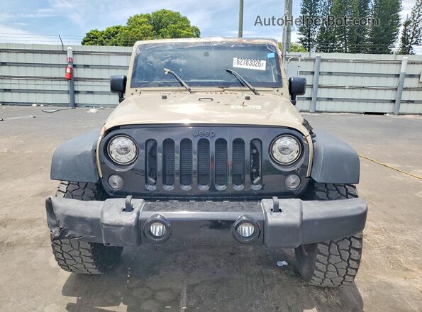 1C4BJWDG2JL805174 2018 JEEP WRANGLER Brown წინა ხედი