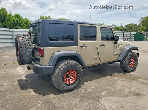 1C4BJWDG2JL805174 2018 JEEP WRANGLER Brown უკანა მარჯვენა