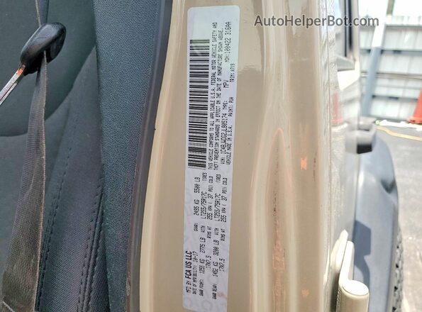 1C4BJWDG2JL805174 2018 JEEP WRANGLER Brown VIN კოდის სტიკერის ხედი