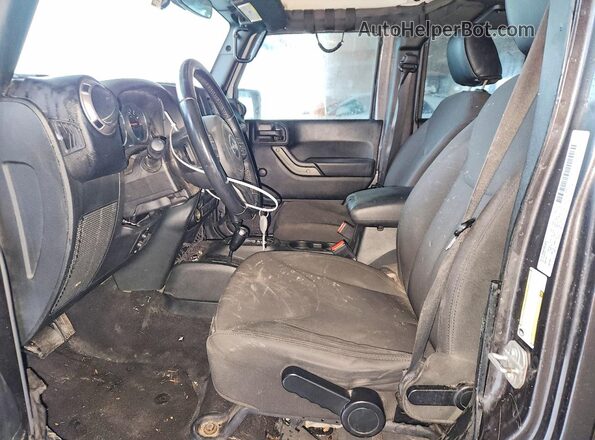 1C4BJWDG2JL861857 2018 JEEP WRANGLER Gray წინა სალონის ხედი