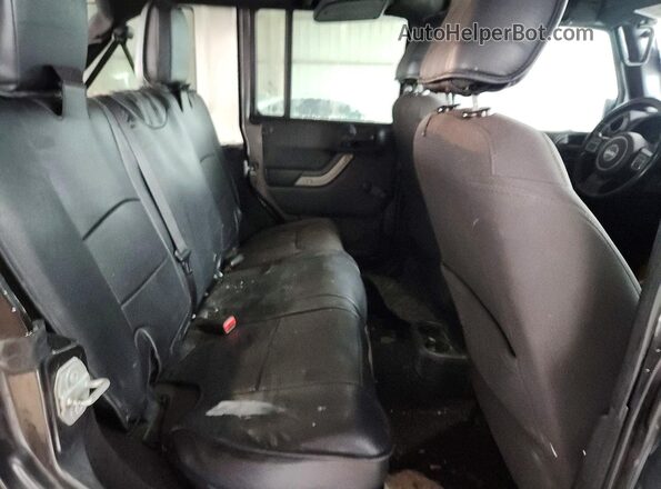 1C4BJWDG2JL861857 2018 JEEP WRANGLER Gray უკანა სავარძლების ხედი