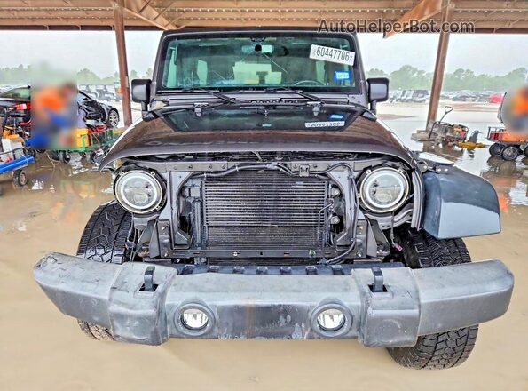 1C4BJWDG2JL861857 2018 JEEP WRANGLER Gray წინა ხედი