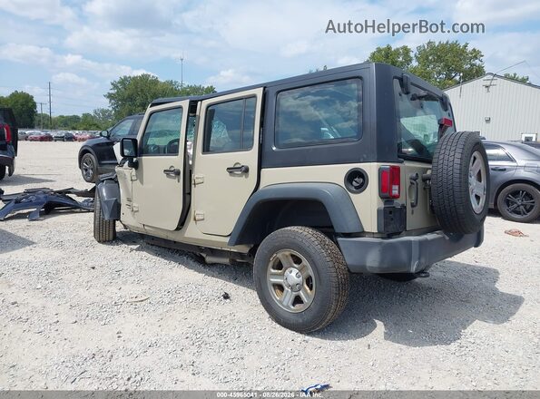1C4BJWDG2JL879291 2018 JEEP WRANGLER Brown Tył lewy