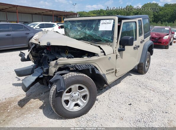 1C4BJWDG2JL879291 2018 JEEP WRANGLER Brown Przód lewy