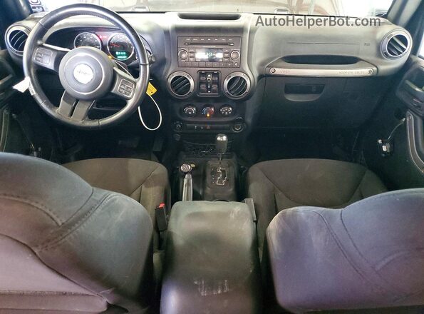1C4BJWDG3GL101512 2016 JEEP WRANGLER Black Dashboard view