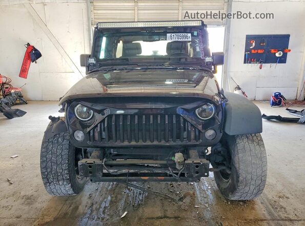 1C4BJWDG3GL101512 2016 JEEP WRANGLER Black Front view