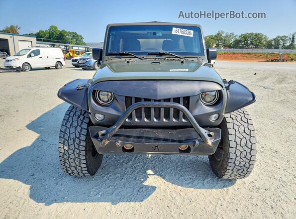 1C4BJWDG3GL105981 2016 JEEP WRANGLER Green Widok z przodu