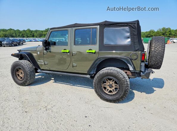 1C4BJWDG3GL105981 2016 JEEP WRANGLER Green Tył lewy