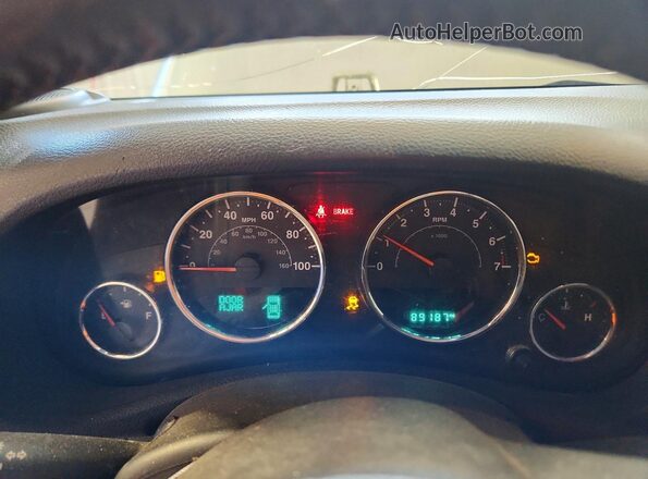 1C4BJWDG3GL188490 2016 JEEP WRANGLER Gray Սարքավորումների վահանակի տեսք