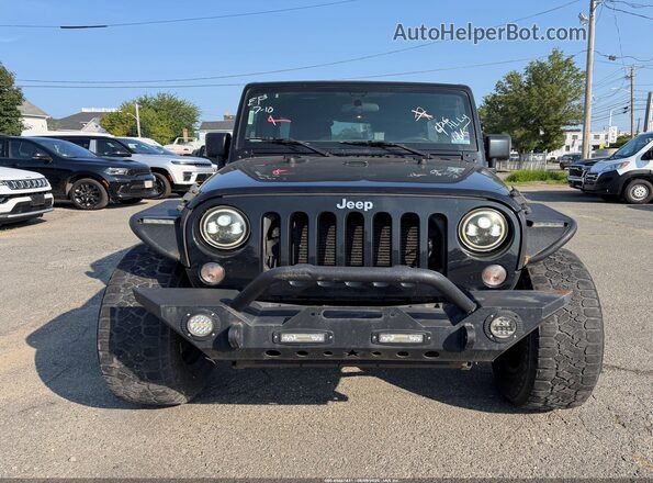 1C4BJWDG3GL194273 2016 JEEP WRANGLER UNLIMITED Black უკანა ხედი
