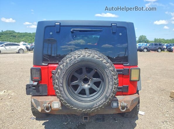 1C4BJWDG3GL255928 2016 JEEP WRANGLER Red Հետևի տեսք