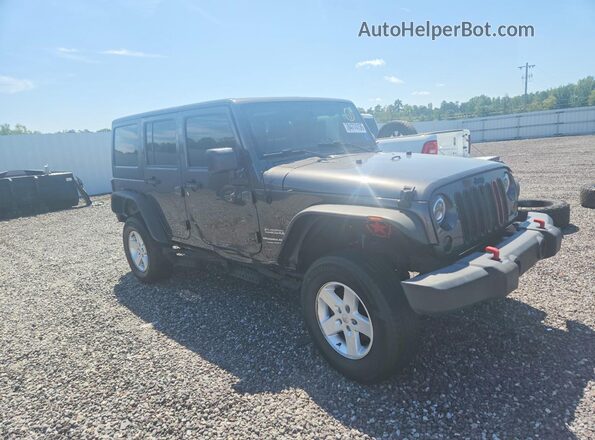1C4BJWDG3JL851046 2018 JEEP WRANGLER Gray Przód prawy
