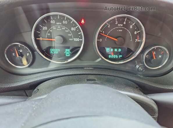 1C4BJWDG3JL851046 2018 JEEP WRANGLER Gray Widok zestawu wskaźników