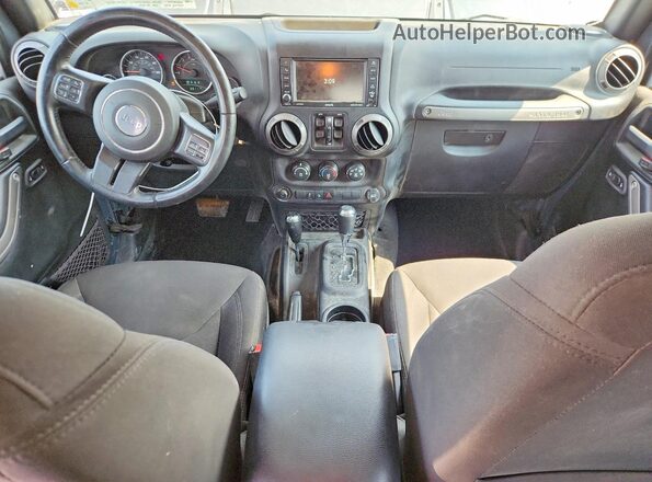 1C4BJWDG4GL285598 2016 JEEP WRANGLER Серый Вид панели приборов